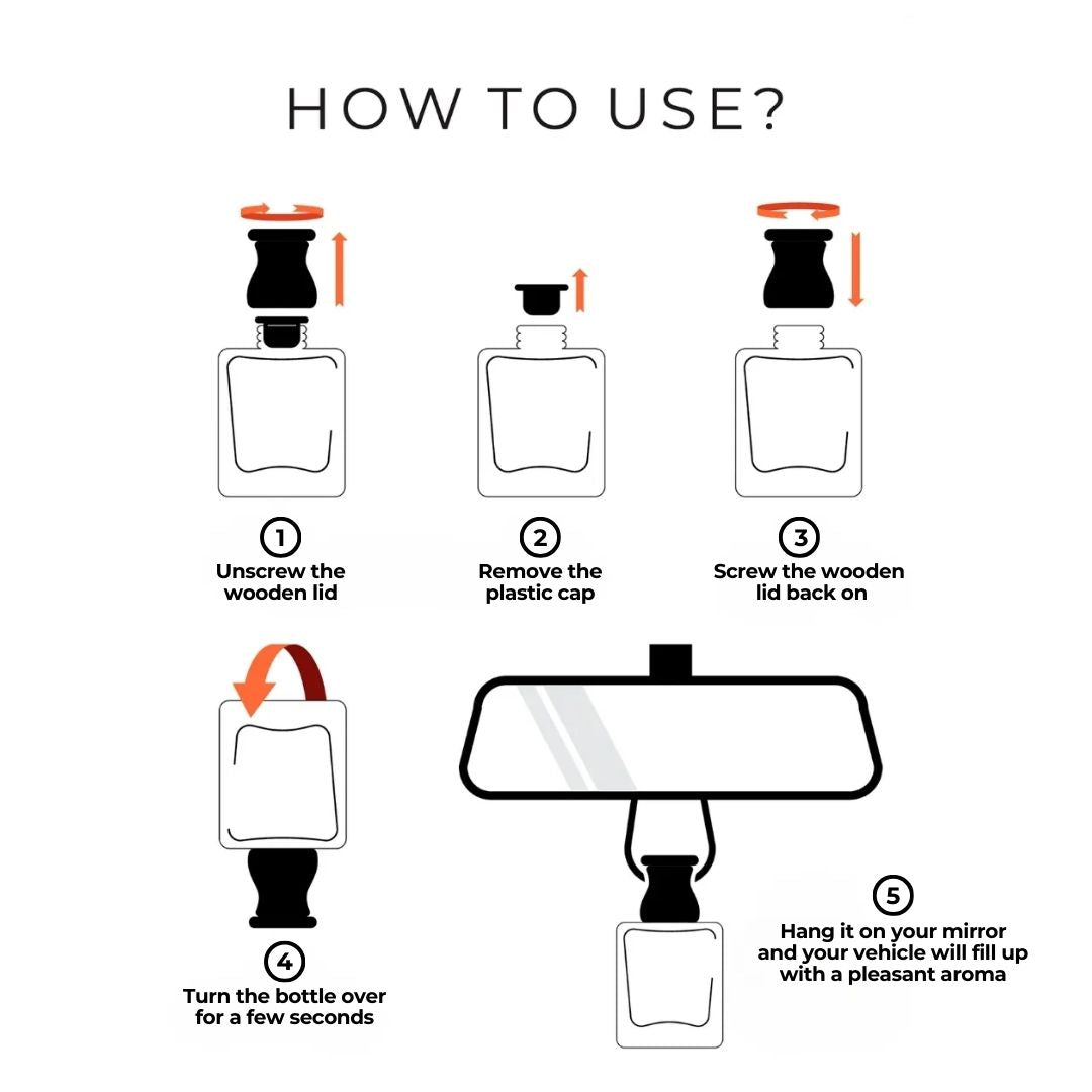 Bamboo Car Freshener (Inspired)