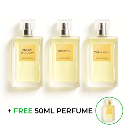 X3 100ml Perfume Bundle + FREE 50ml Perfume